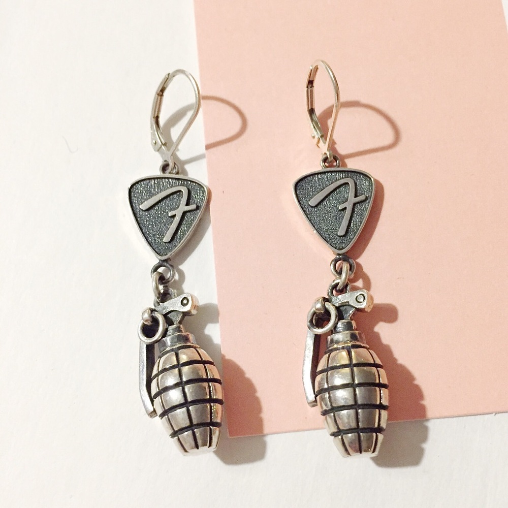 king baby studio. Fender Grenade earrings